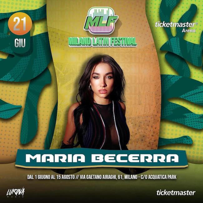 maria becerra milano 21 giugno 2024